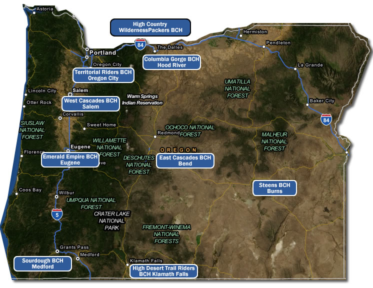 Chapter Locations