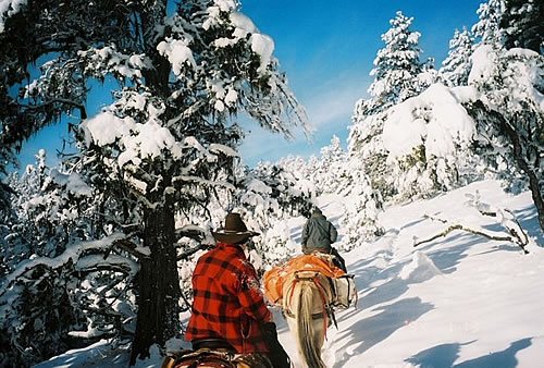 Three Sister Wildernes in Winter