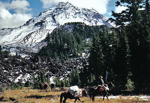 North Sister in Three Sisters Wilderness at Sawyers Bar